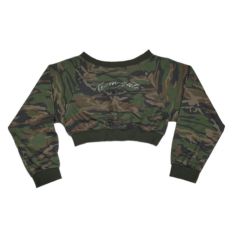 Camo one shoulder mtm