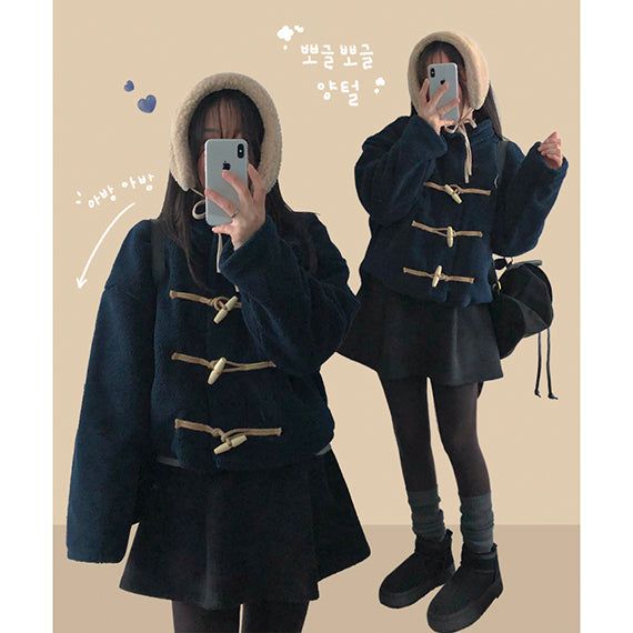 Hearth quilted wool tteokbokki jacket
