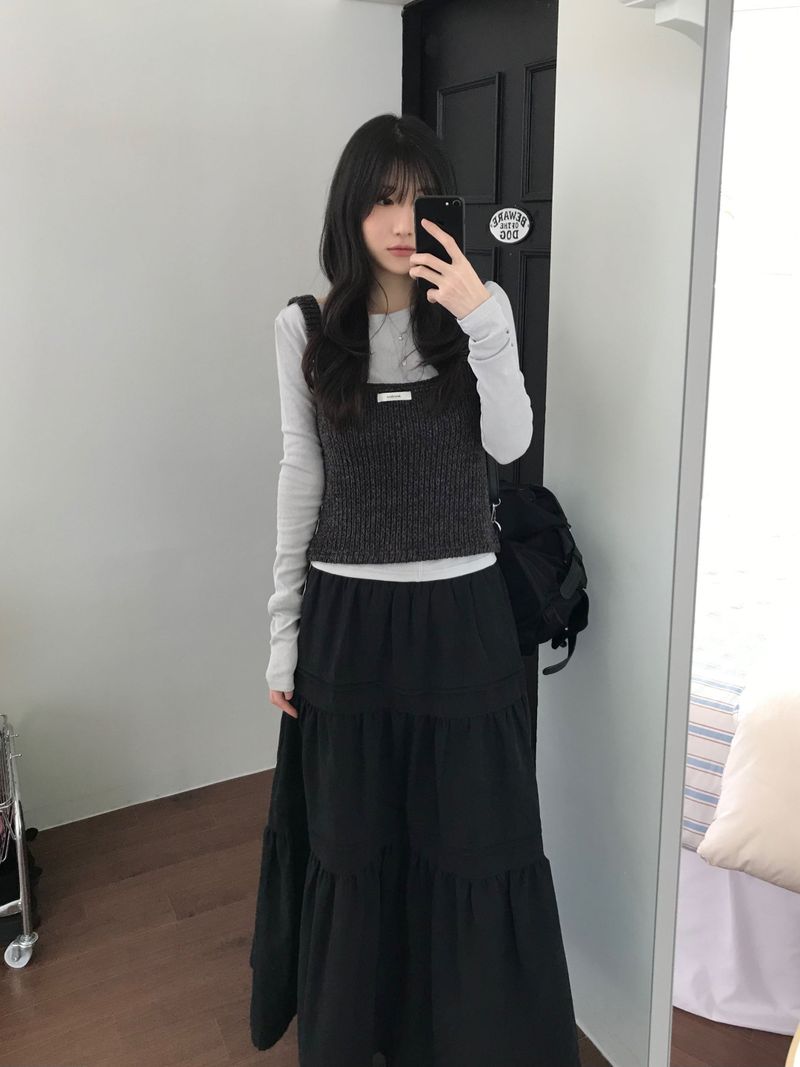 Ripple Knit Sleeveless (3 colors)