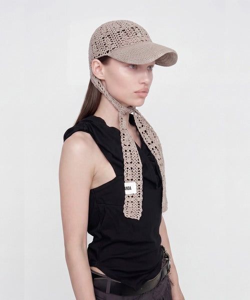 OPEN KNIT CAP