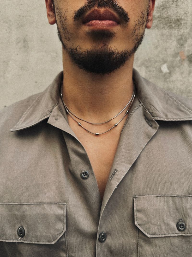 Liquid Bead Layer Necklace