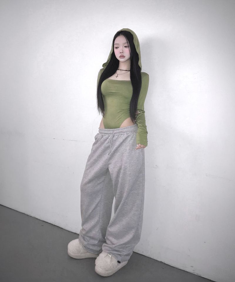romper hoodie (4colors)