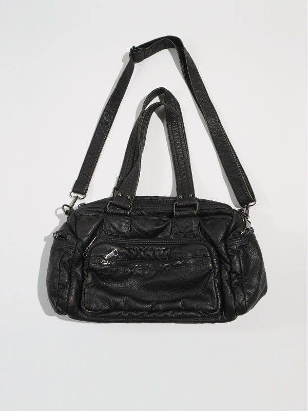 (UNISEX) Multi Pocket Vintage Cross Bag