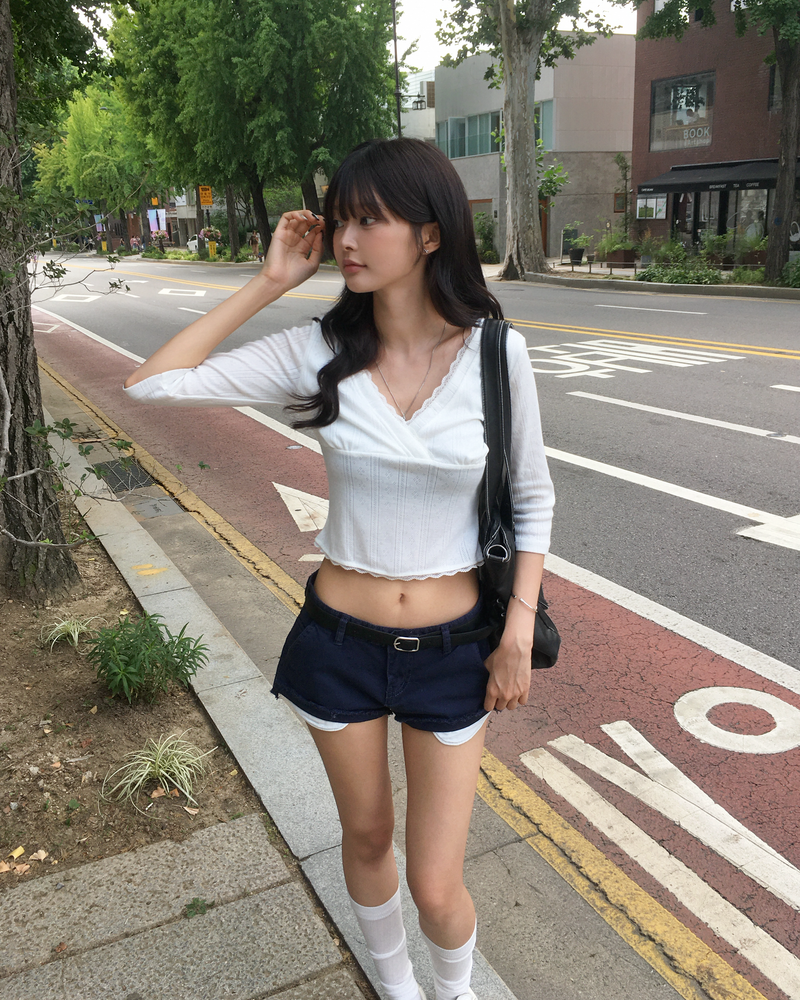 Cotton vintage shorts