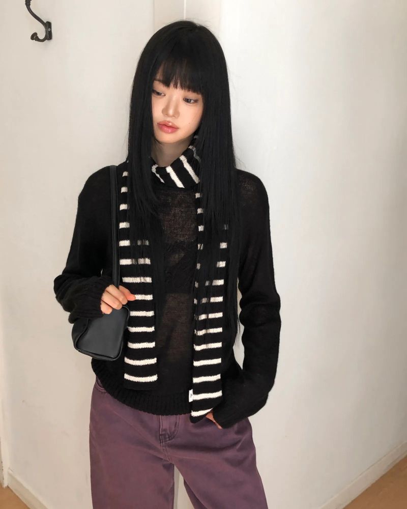 [ORIGINAL] Sofer Airy Round-Neck Knit