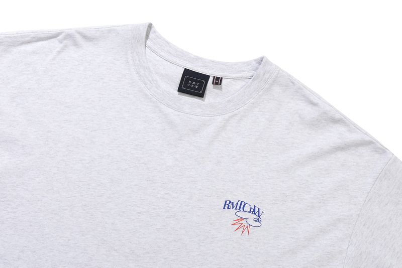 THUNDER CLOUD TEE SHIRT_LIGHT GREY