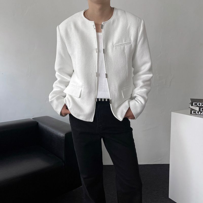COZINESS（コジネス）の「TAP Metal Burton Tweed Jacket (2 colors)（Jackets/Outerwear）」