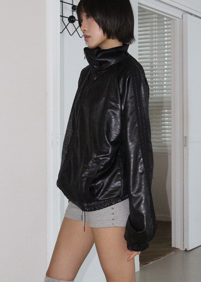 SQUARE STUD MINI SHORTS