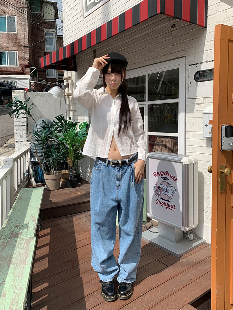 FORMAL PINTUCK JEANS