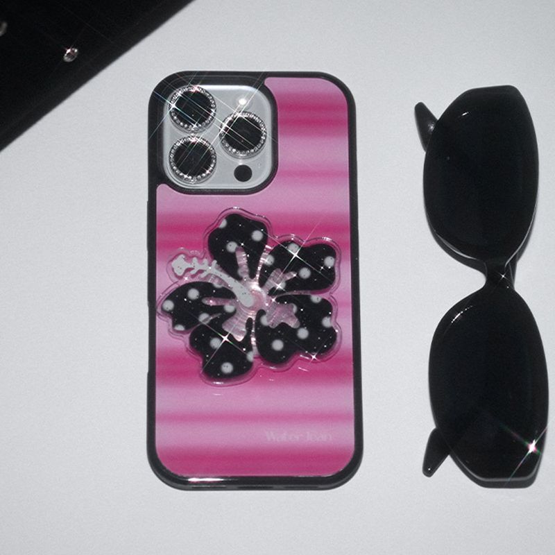 [MADE] pink stripe case