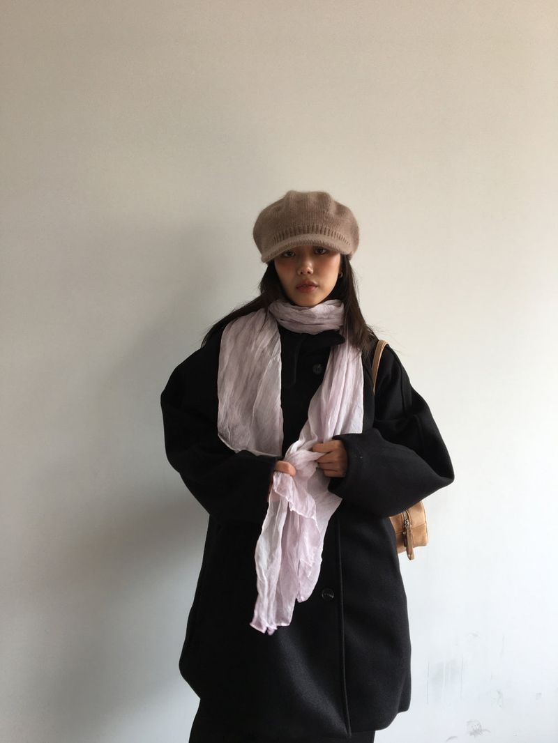 Classic High Neck Half Coat (2 Colors)