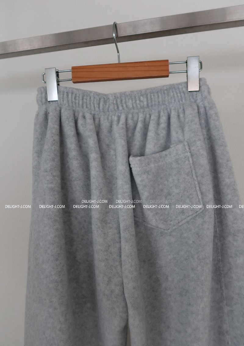 Pleasantly Thick fleece jogger & wide pants