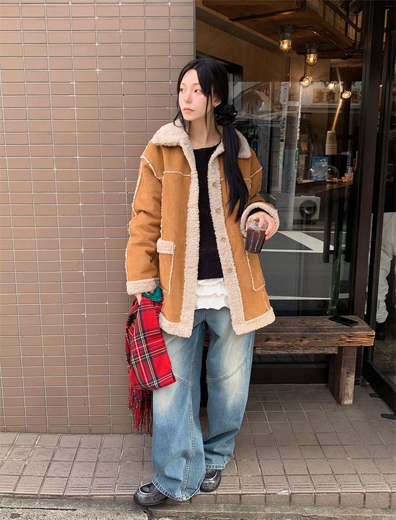 BIAS WIDE JEANS (2C)