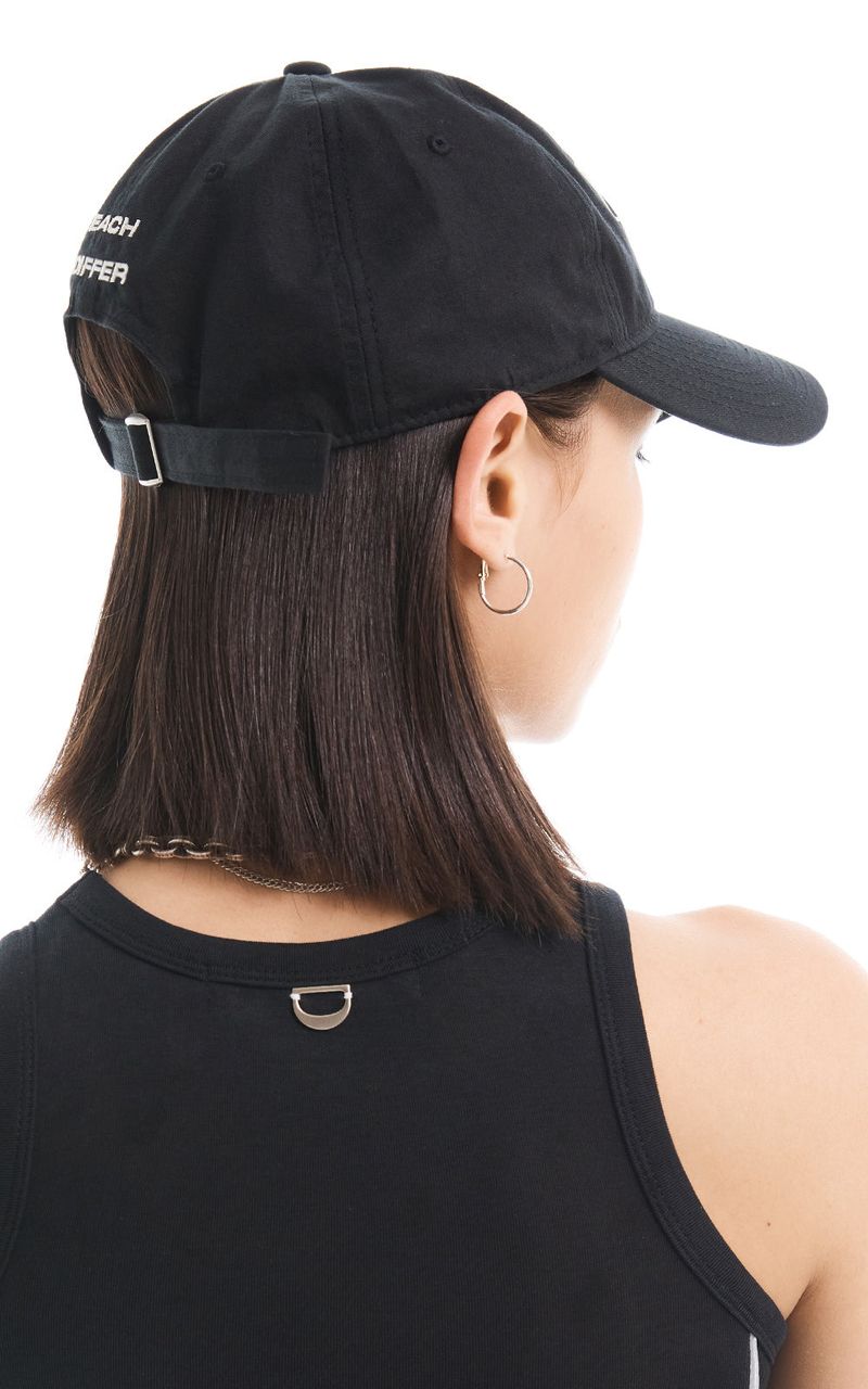 SYMBOL LOGO BALL CAP_BLACK