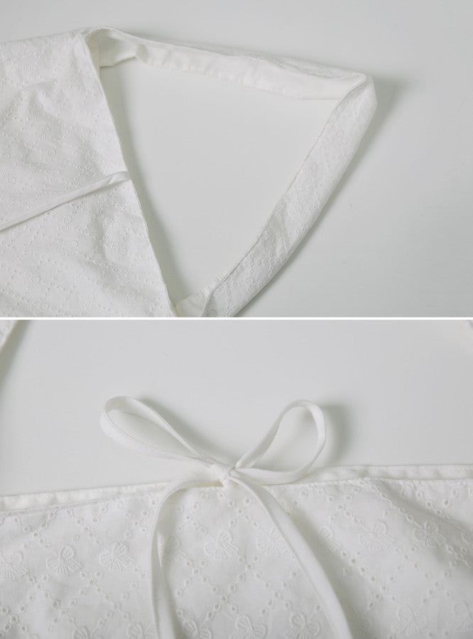 Ribbon Lace Eco Shoulder Bag