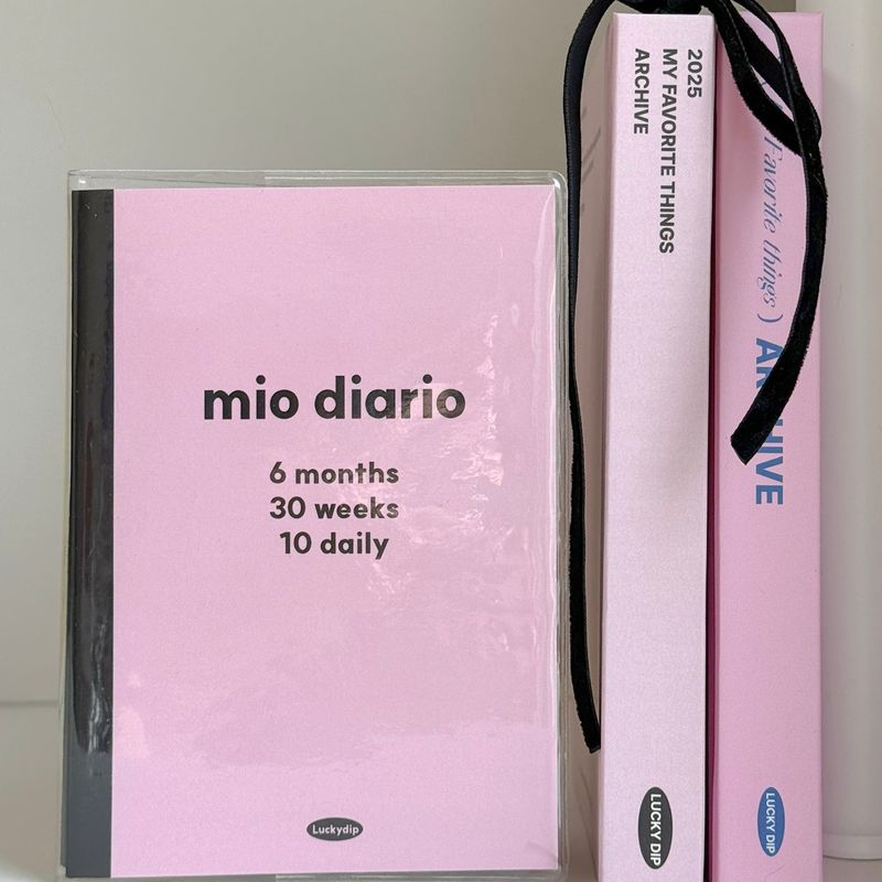 mio diario - a full-term type 6months diary