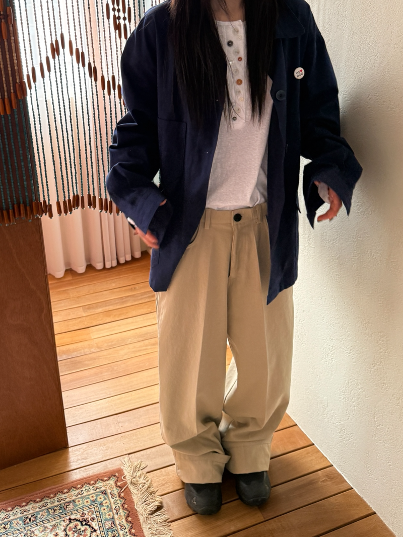 dot pocket pants