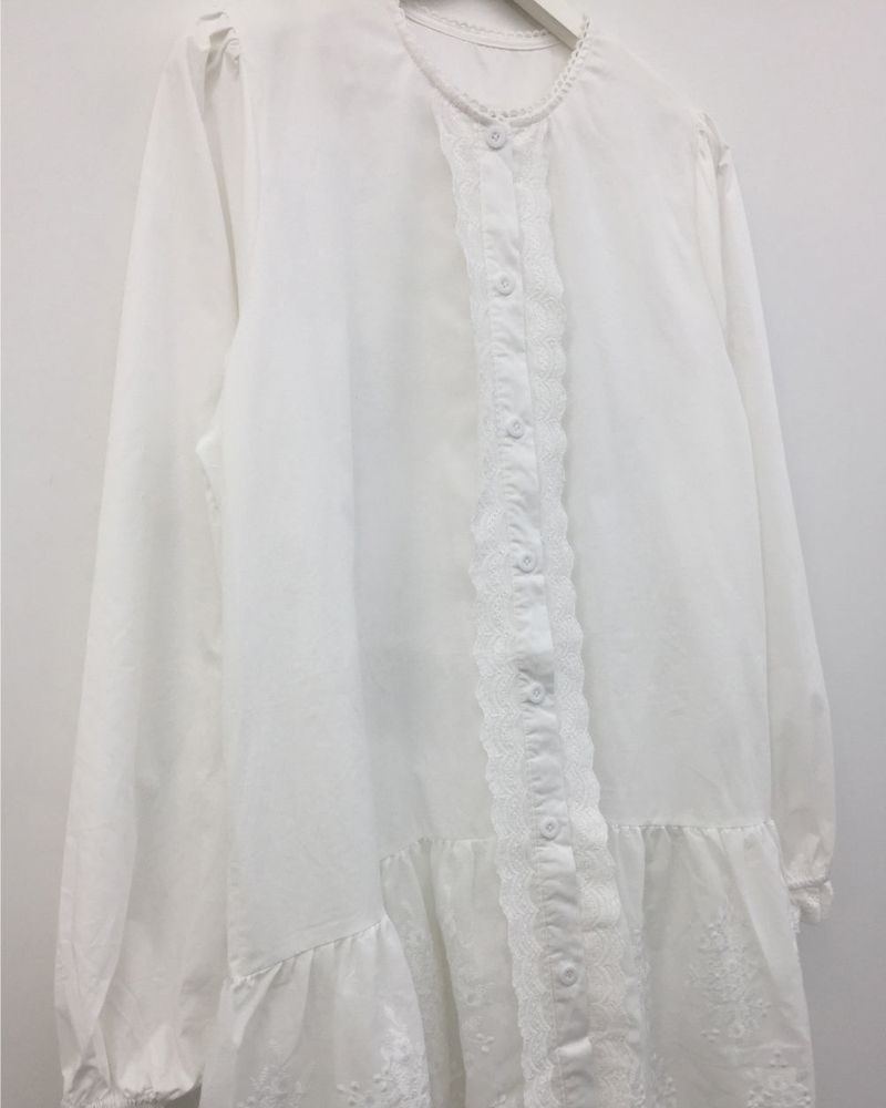 Lavande button-up dress(1color)