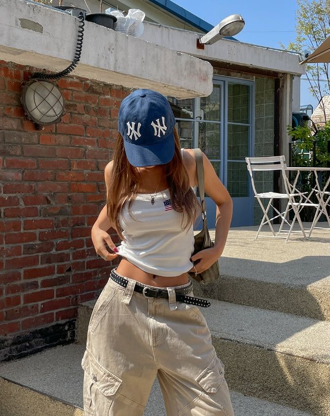 Double NY Cotton Ball Cap