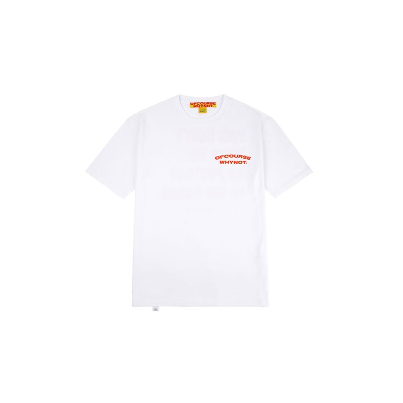 OFCOURSEWHYNOT（オブコースワイノット）の「ブラーブラーTシャツ_3color（トップス）」