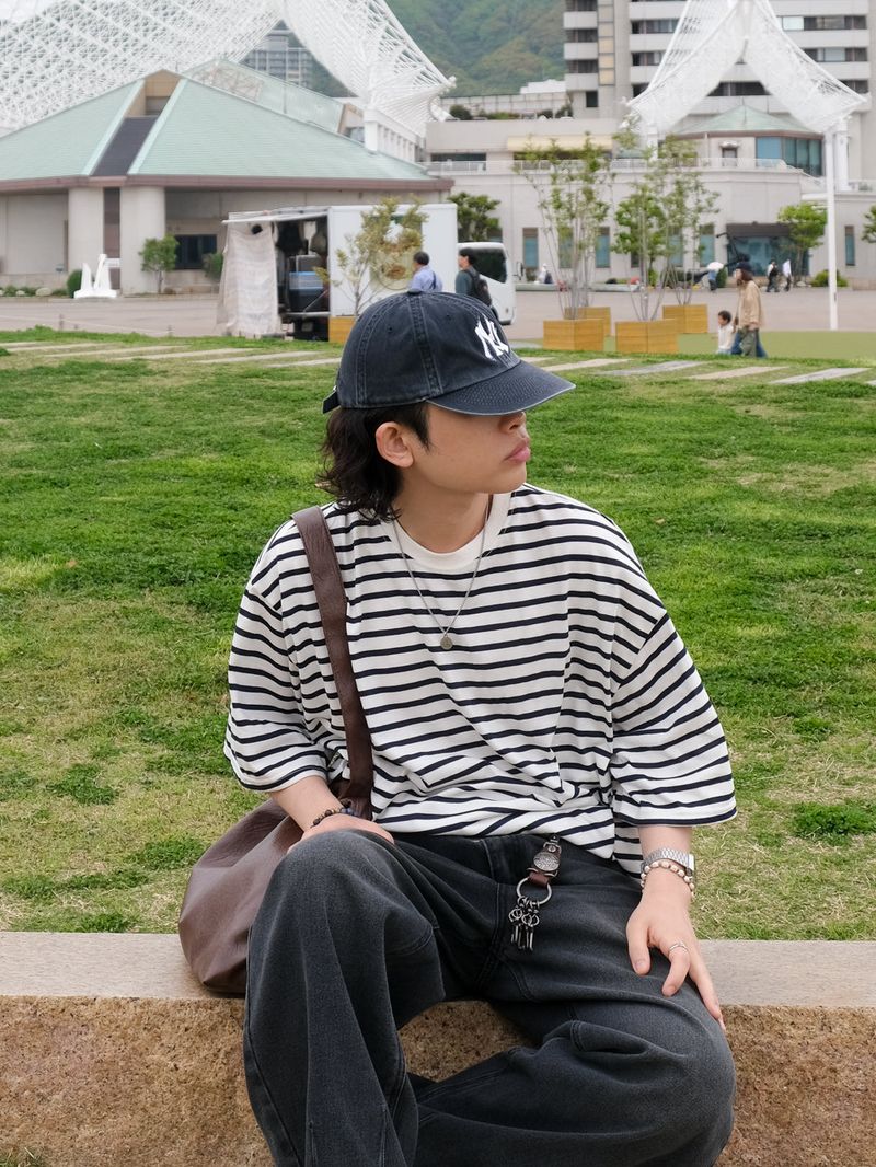 CO Back Pocket Wide Denim Pants