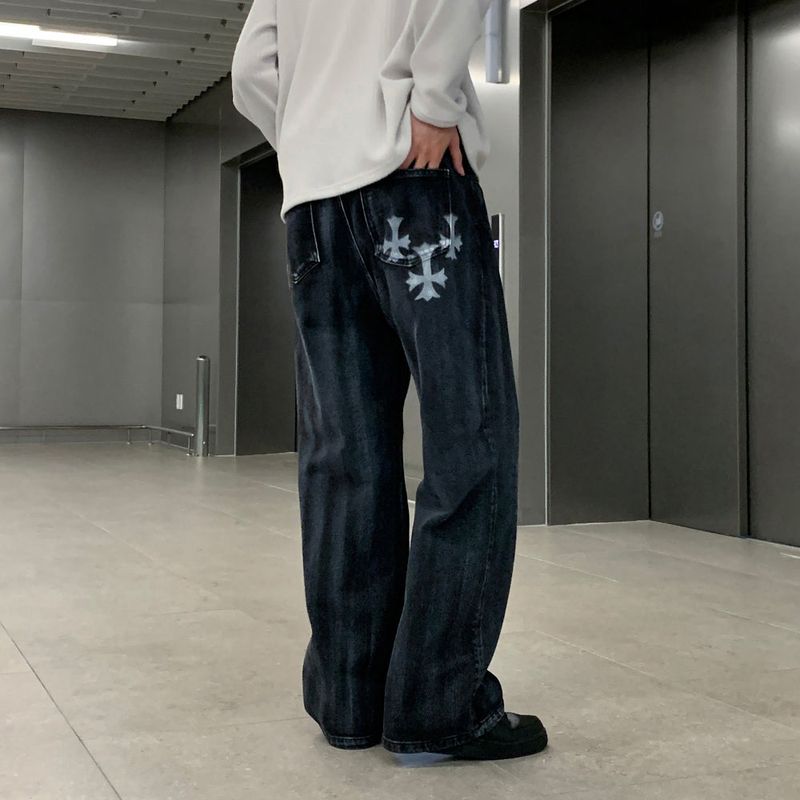 lemenne（ルメンヌ）の「LMN Kubo Shadow Washing Wide Denim (black)（Pants）」