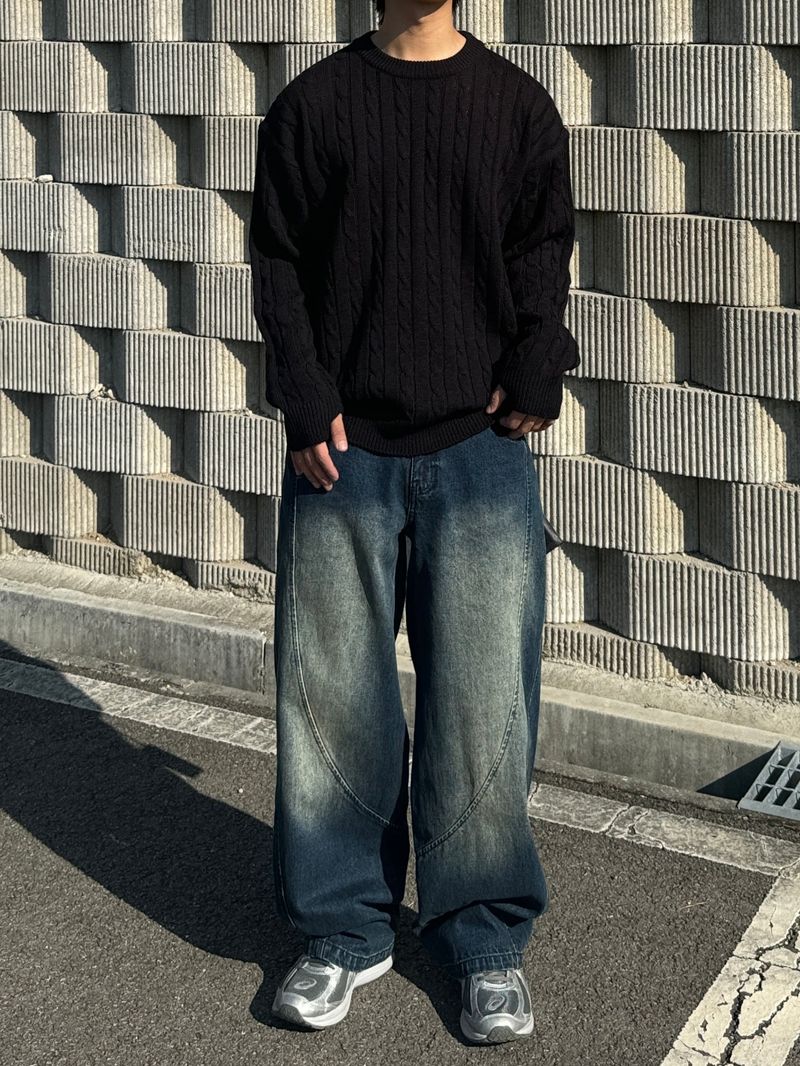 Warmer round knit (6color)