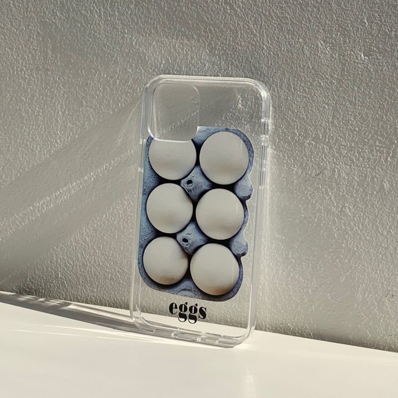 EGGS PHONE CASE (JELLY TYPE)