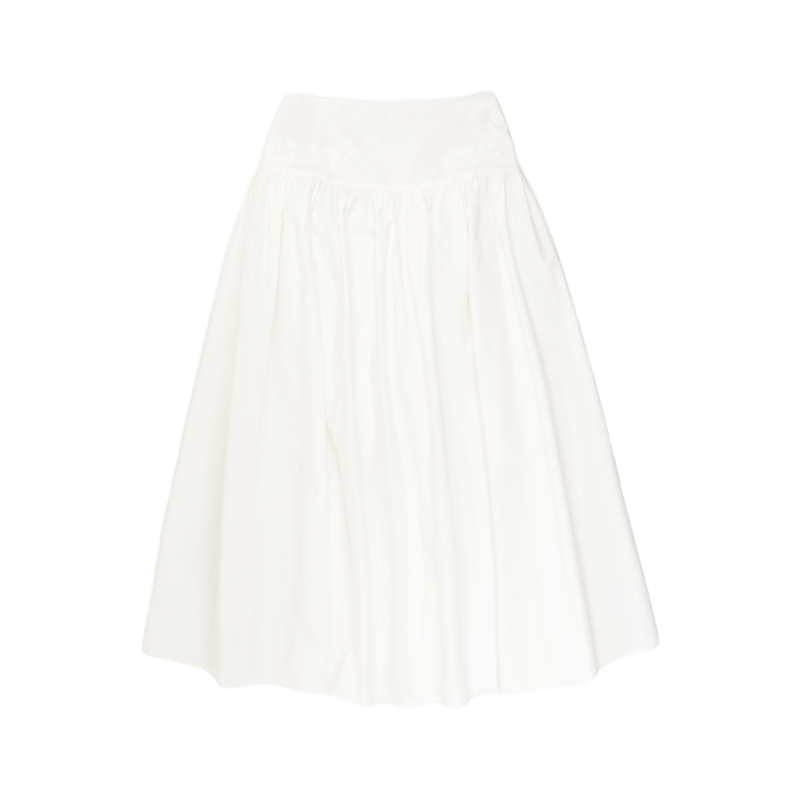 TIDY FLARE LONG SKIRT (2 COLORS)