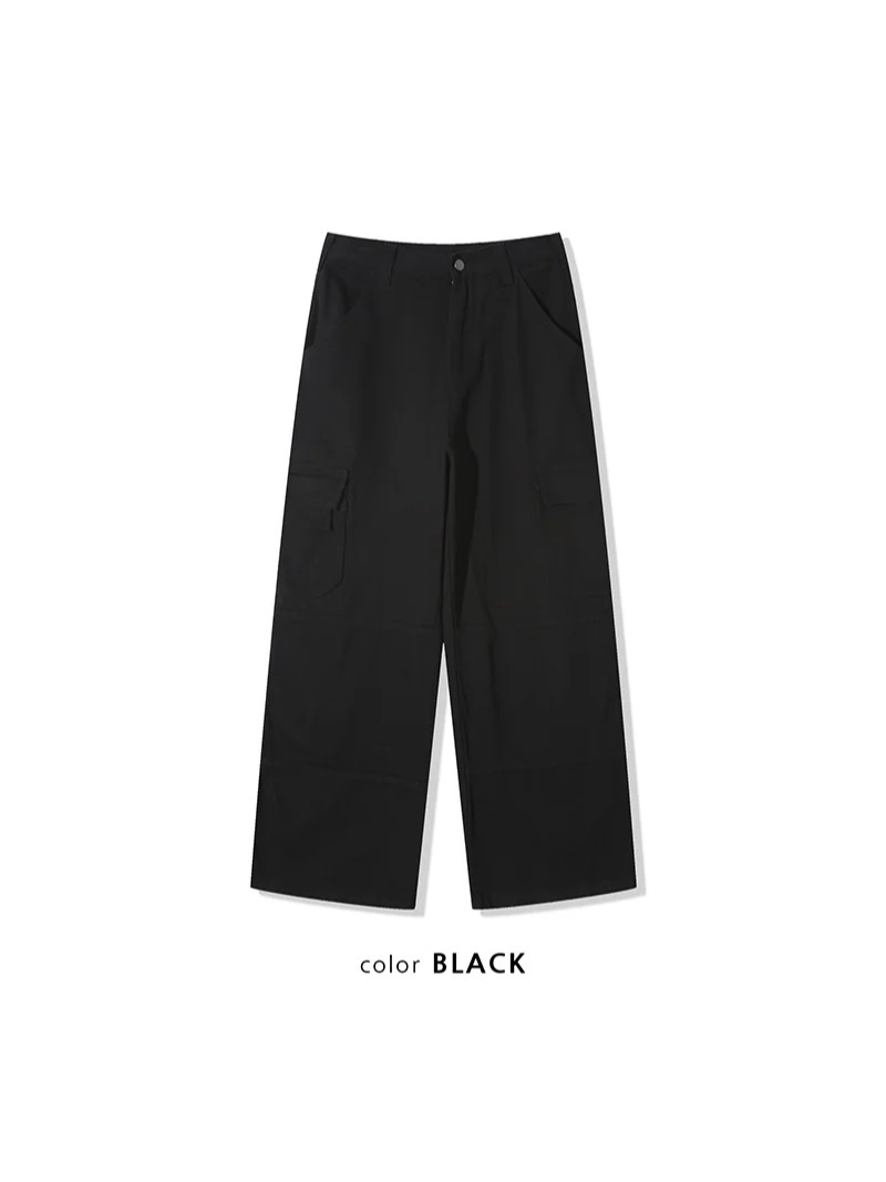 [Unisex] Work pocket cargo wide pants(4color)