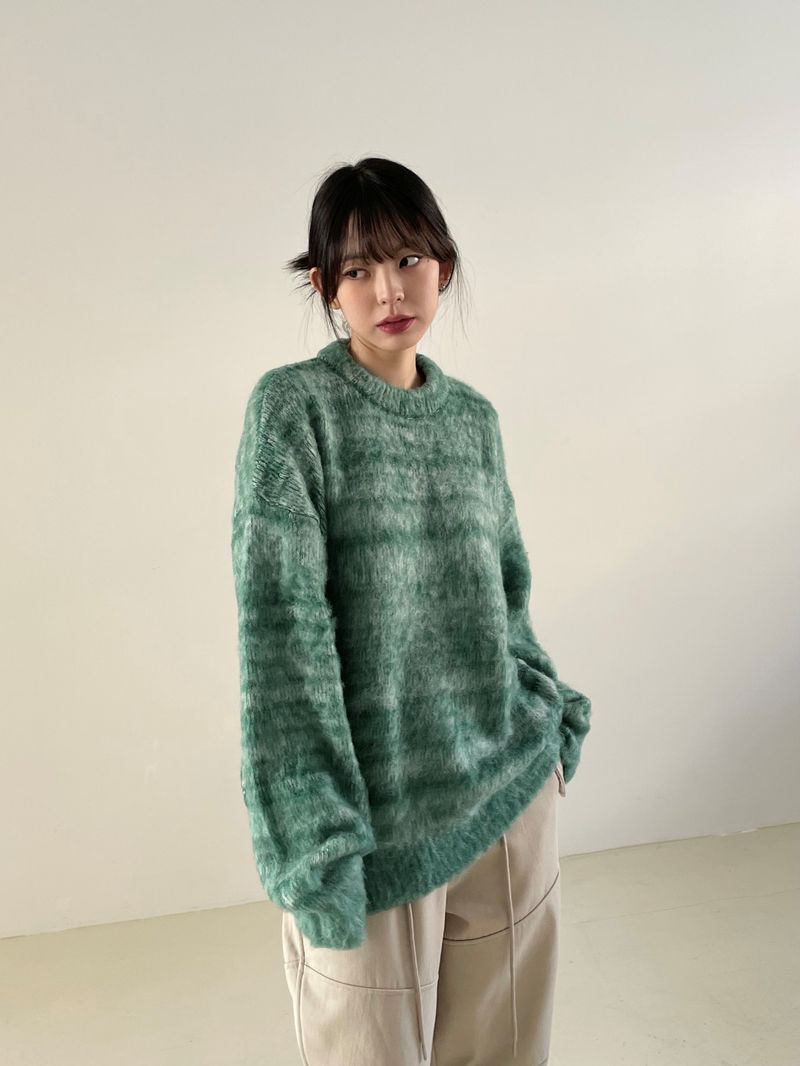 Remarkable unique stripe knit