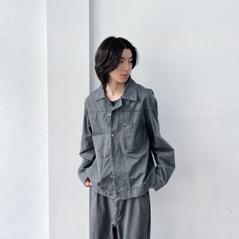 Retro-Tone Lapel Jacket