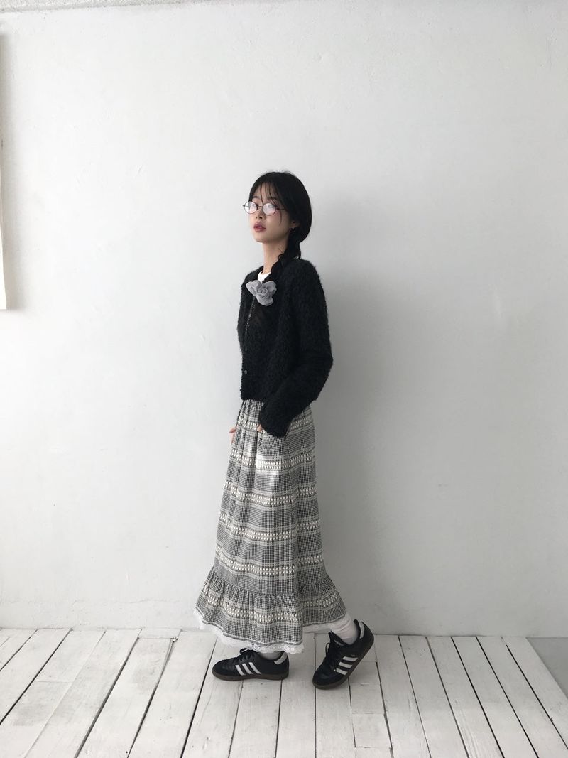 Bosong Fur Cardigan