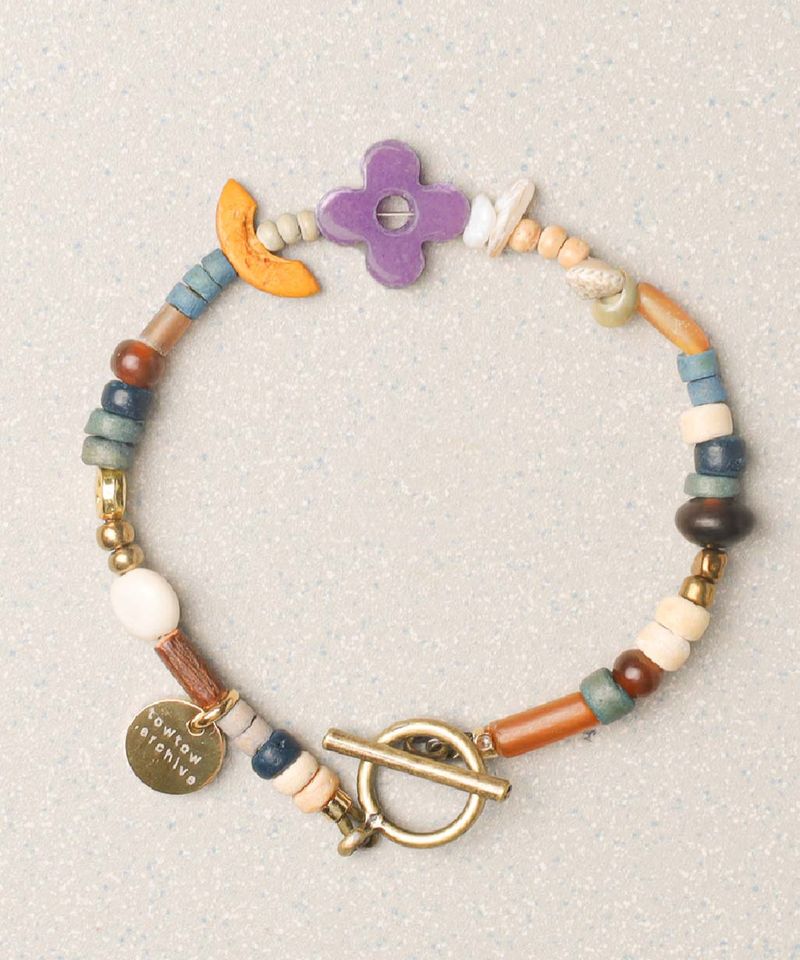 towtow.archive（トゥトゥ アーカイブ）の「CLOVER SYMBOL-PURPLE : ARCHIVE-003（Accessories）」