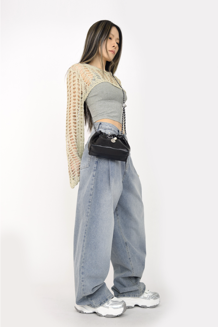 High-top Knit Bolero