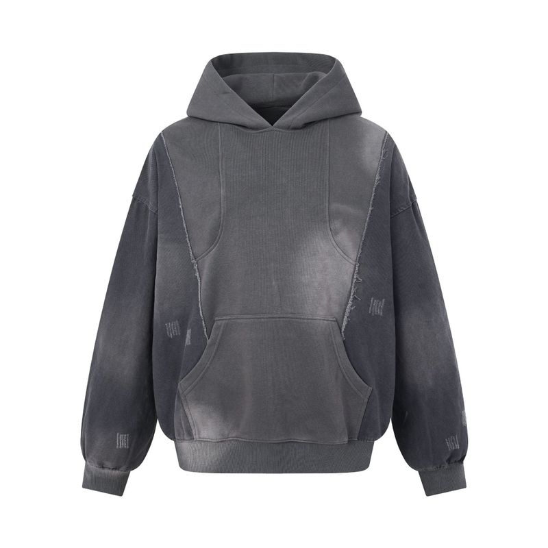 Eira Patchwork Oversized Hoodie