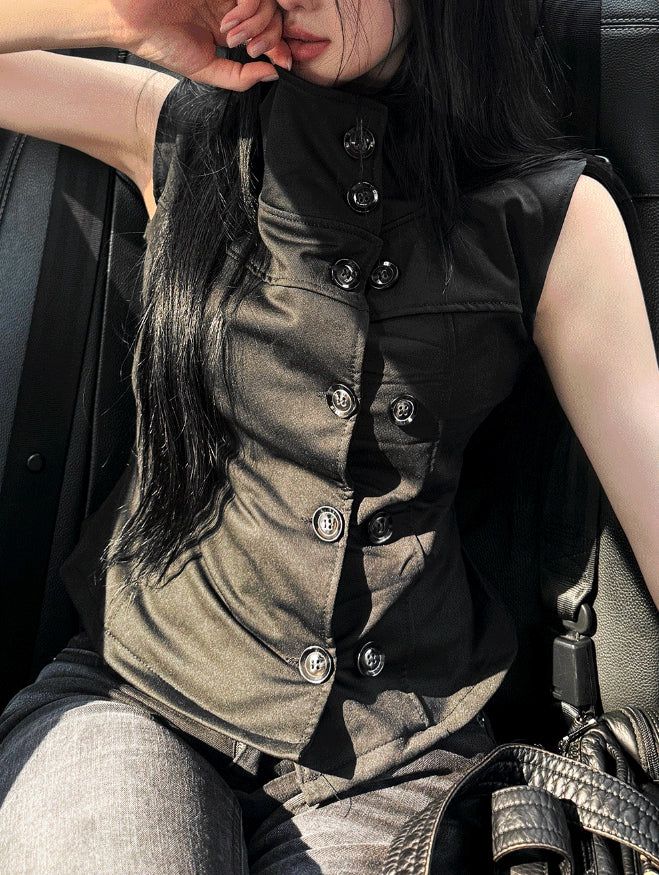 Dark Addict Button Top