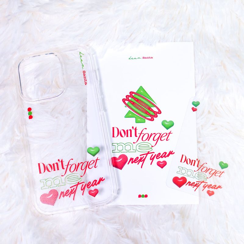 【MADE】dear.Santa Jelly hard Phone case 