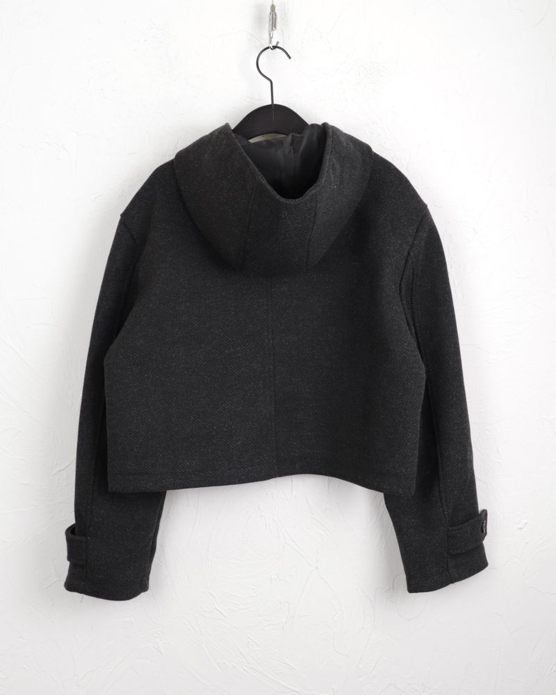 [MADE] Arco Wool Herringbone Tteokbokki Short Duffel Coat