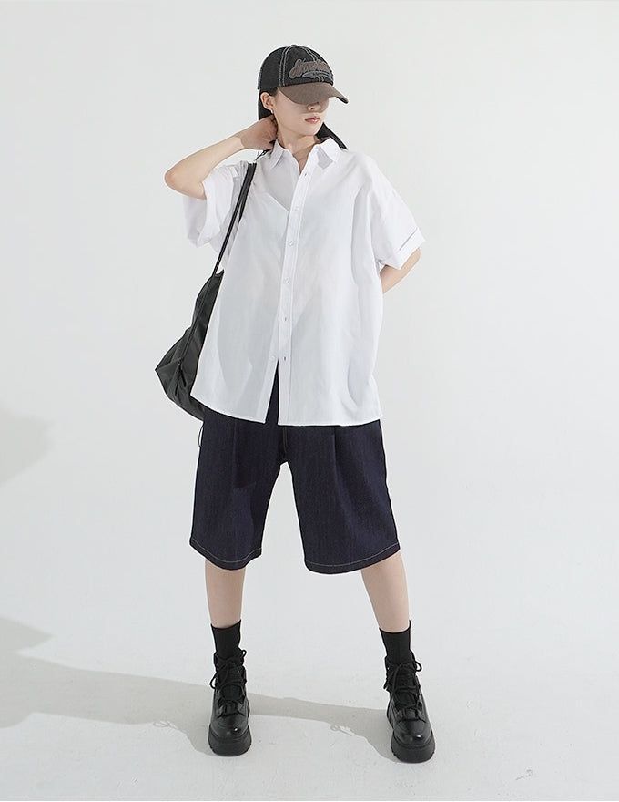Basic Oxford Overfit Shirt