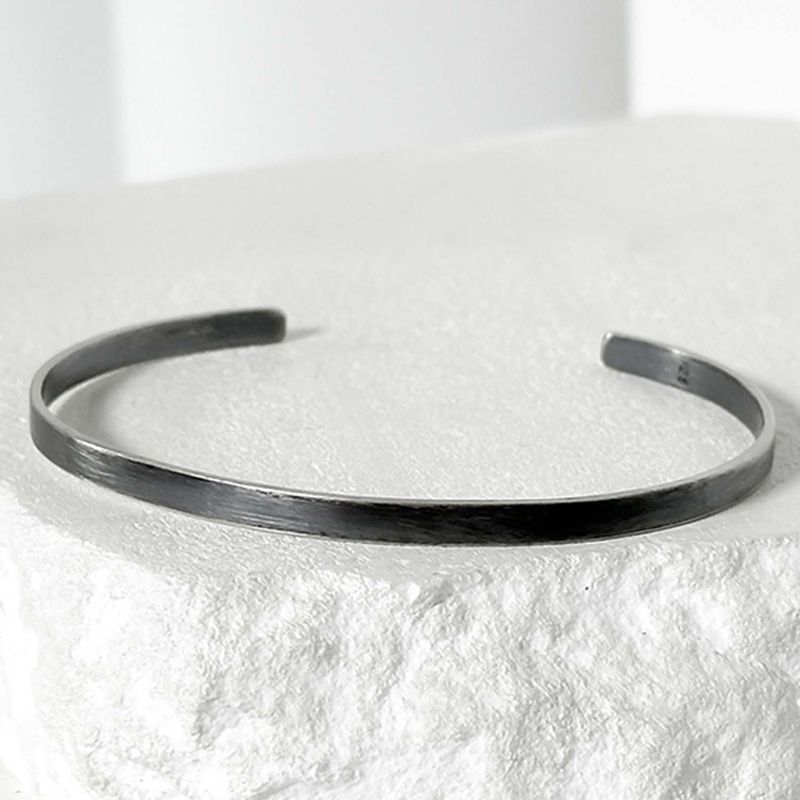 SV925-3.5mm SIMPLE none logo bangle_black