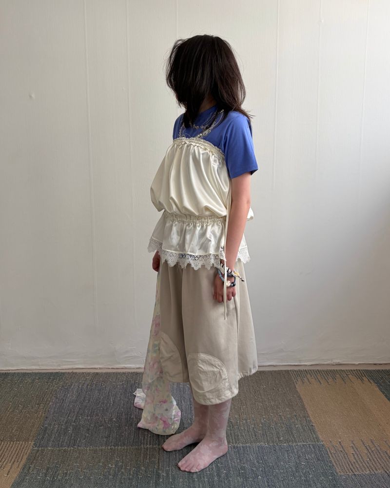 Nostalgic Satin Skirt