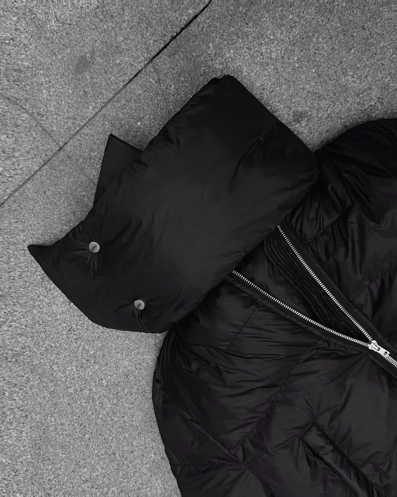 DK FUNNEL-NECK PUFFER JACKET