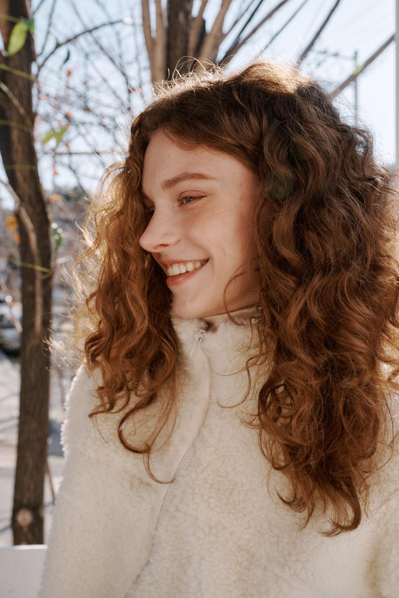 Boucle zip-up (Ivory)