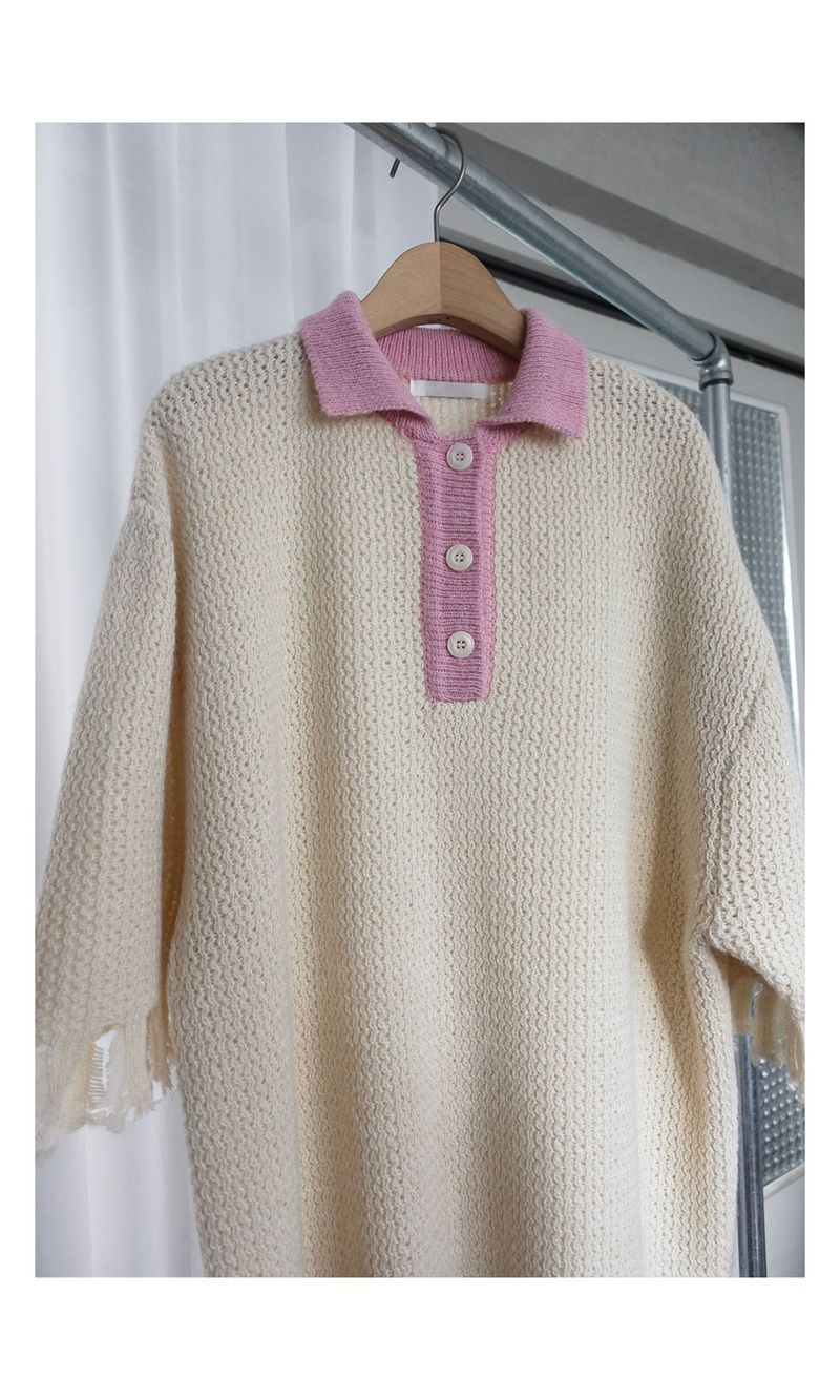 POT fringe half knit (2C)