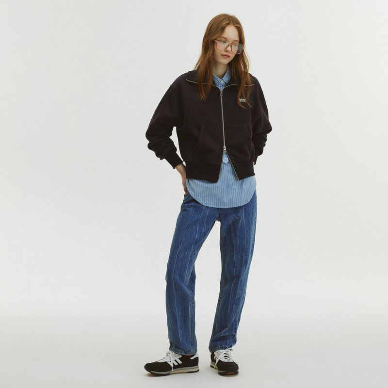 TWO-WAY SAILOR ZIP-UP_NAVY