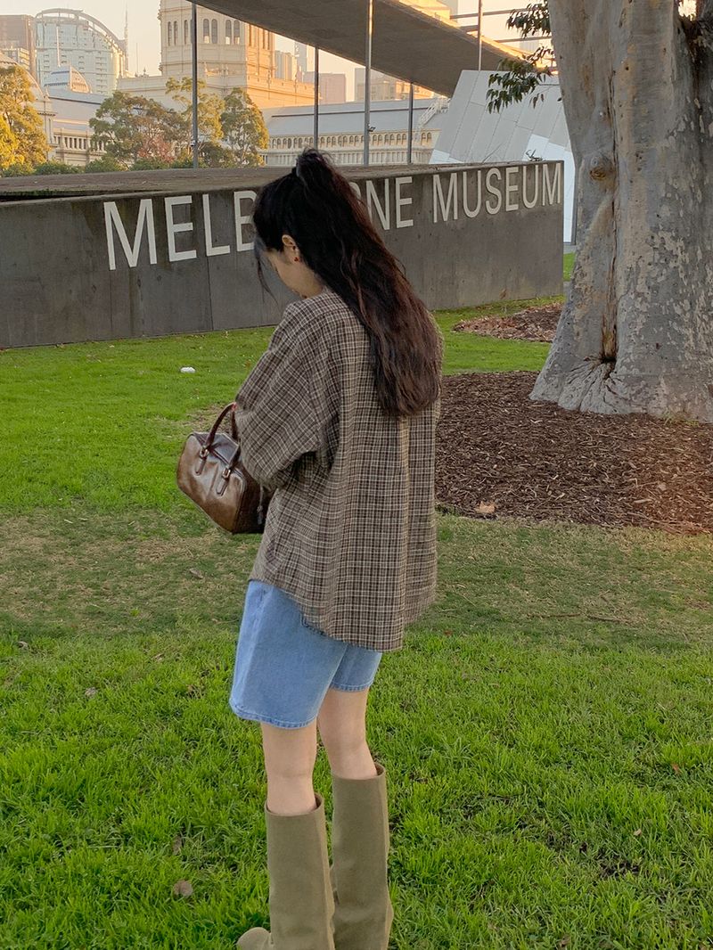 Diack checkered shirt