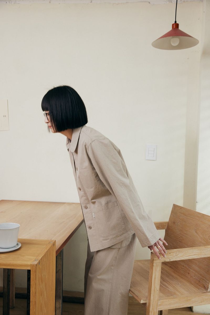 Pigment Work jacket / Beige
