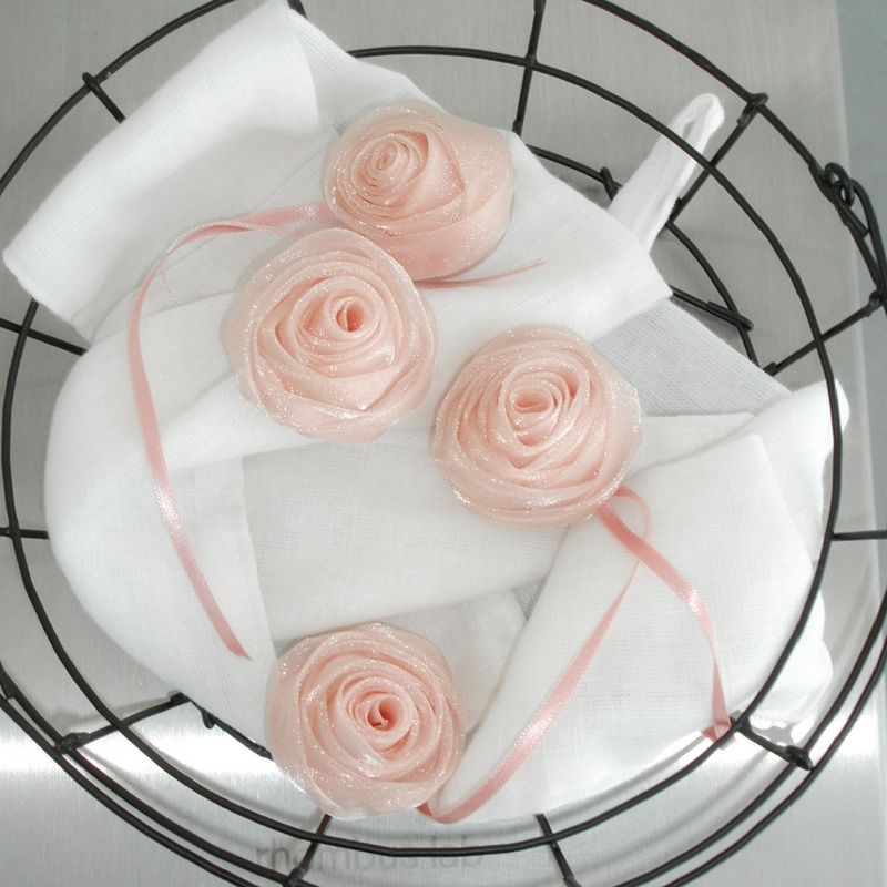 cosage ribbon tok - rosy pink