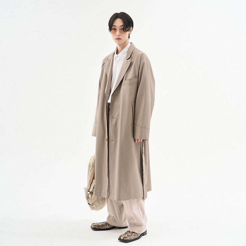 2PLAN(ツープラン)の「Balmacan Damage Coat (2 color)(Jackets/Outerwear)」